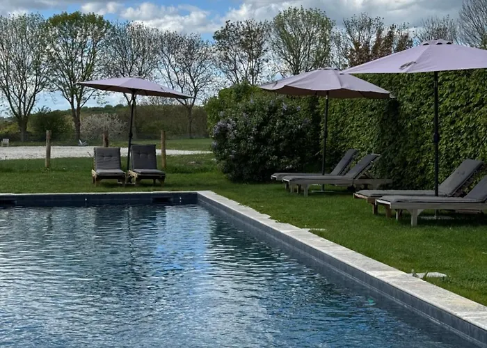 Βίλα Maison De Avec Piscine Chauffee, Jacuzzi Et Jardin Prive - Proche Circuit Des 24h Du Mans